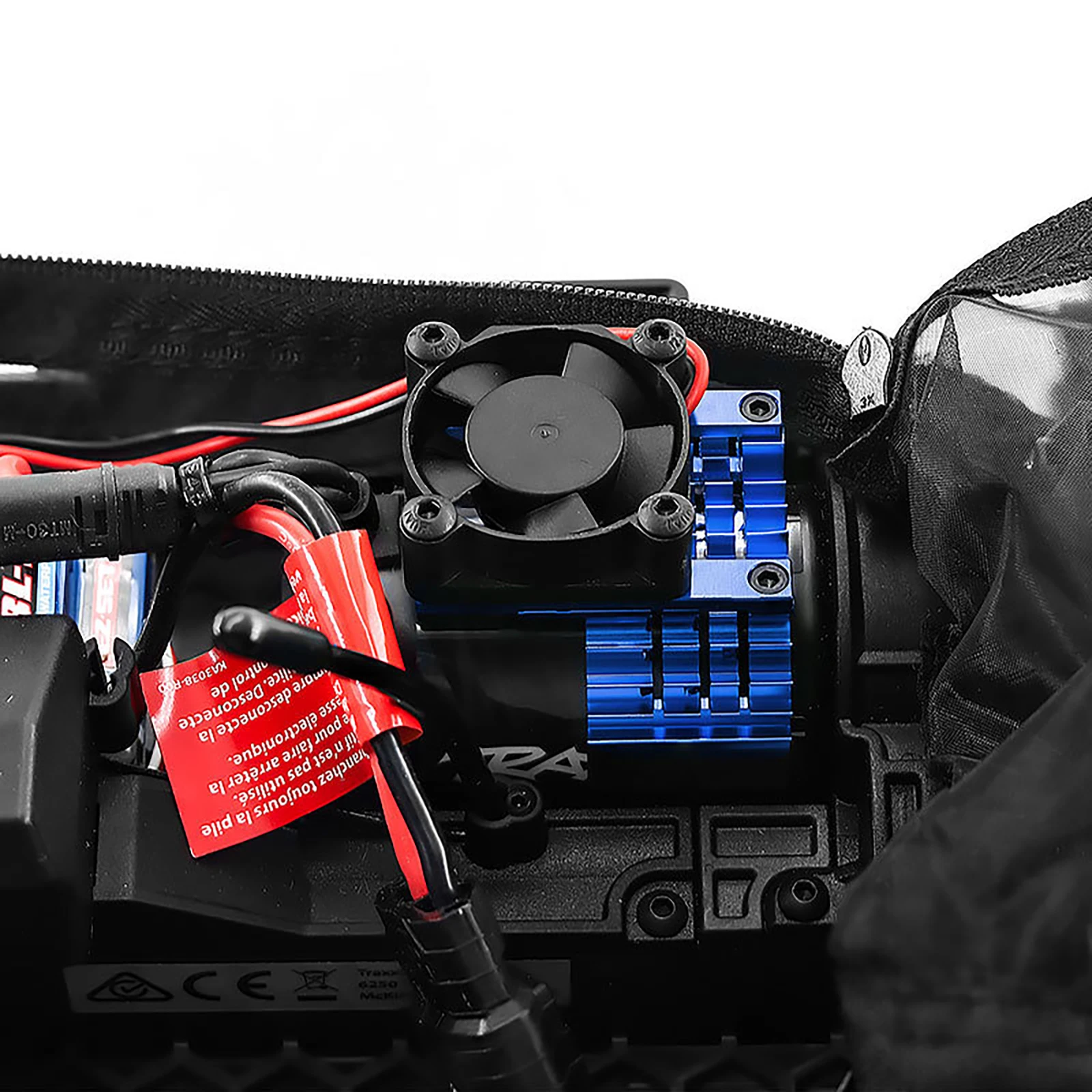 Ventola e base di raffreddamento del motore RC VXL-3S per Traxxas Slash/Rally/Bandit/Stampede 2WD/4WD in lega di alluminio 540/550 dissipatore di calore + ventola