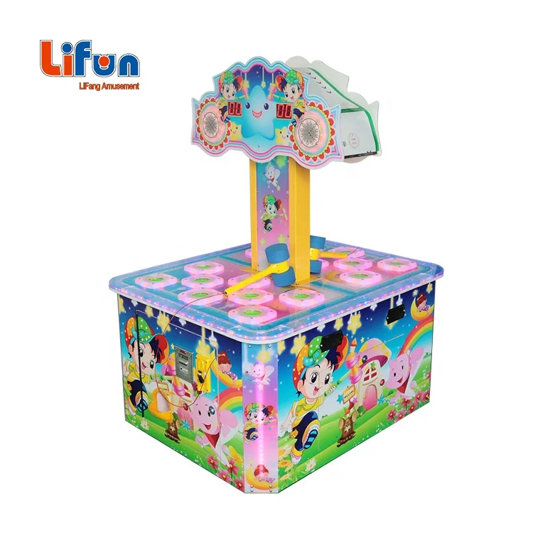 

Детский билет Lottery Hit Мышь Молоток Аркадный игровой автомат с монетоприемником Whack a Mole Kids Redemption Спортивный игровой автомат