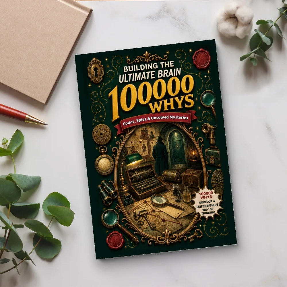 100000 Whys Codes, Spies & Mysteries, Cryptography, Historic Ciphers, Secret Messages and Unsolved Cases