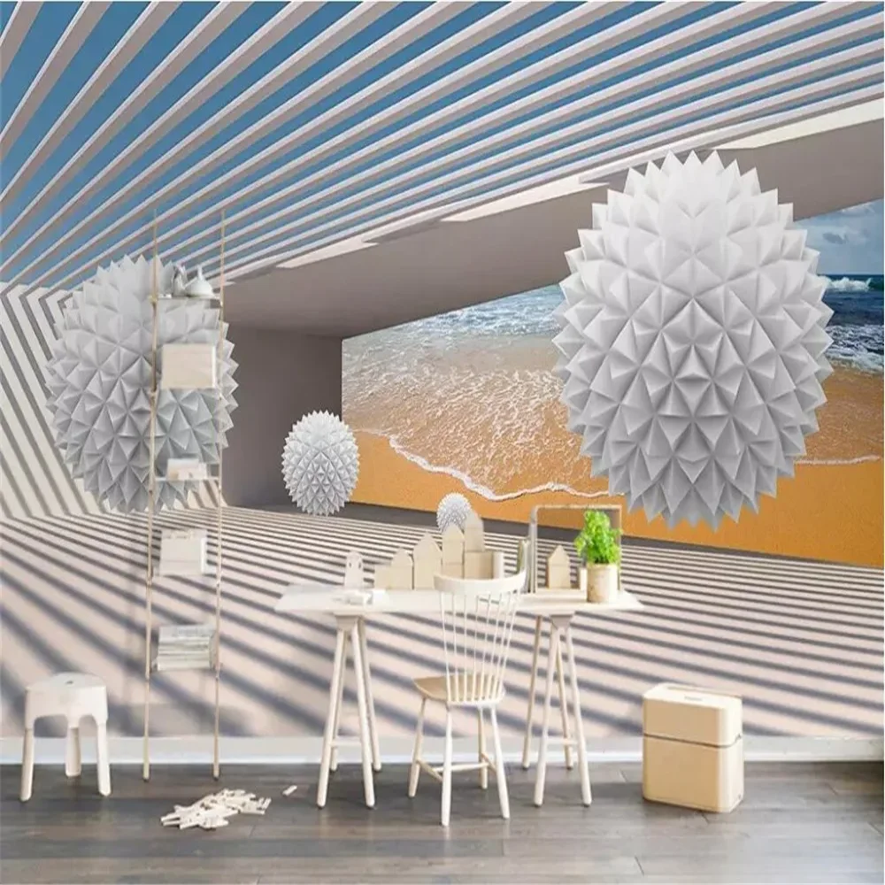 

Custom 3D Photo Wallpaper Space Architecture Mural - Bedroom Home Decoration TV Background Wall Paper for Living Room