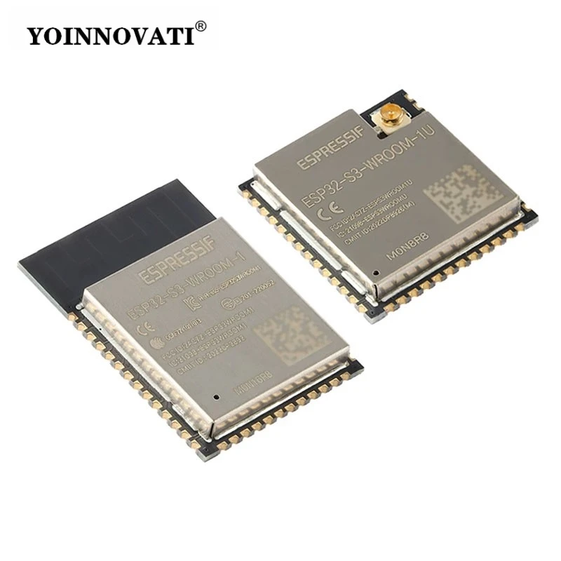 ESP32-S3-WROOM-1 ESP32-S3-WROOM-1U WiFi BT Module N4 N8R2 N16R8 16MB Flash 32-Bit Dual-Core MCU for IoT Development