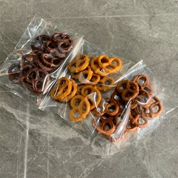German Alkaline Water Bread Knot Salty Biscuit Circle Bow Cake Meal Replacement Small Snacks Model Party Decoration Film Props