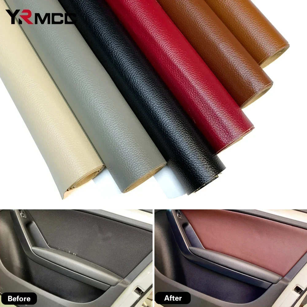 Car Leather Repair Tape Waterproof Wear-Resisting PU Leather Repair Patches Fix Sticker for Sofa Car Seat Table Chair Home