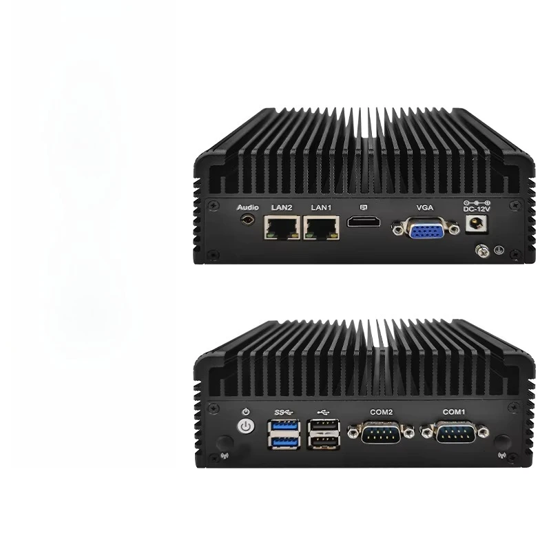 N2840 DDR3L MSATA SATA USB3.0 VGA WiFi BT Mini Pc Win10/Linux Metal Case Win/Linux Computer Industrial Grade Mini PC