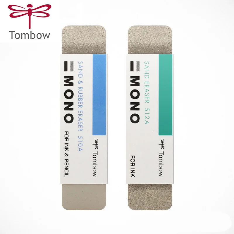 Tombow-removedor de tinta e caneta mono com a, removedor de tinta e borracha, louça para escritório, escola e papelaria