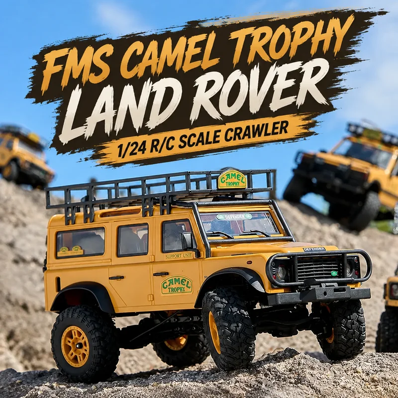 Fcx10 1/10 Scale Safari Rally Edition Officially Licensed Off‑Road Hobby Model Gift 4wd Rc Rock Crawler Realistic Remote Control