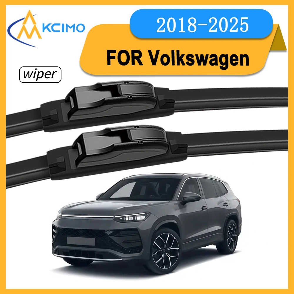 

Driver Passenger Front Wiper Blades Set For Volkswagen Tayron 2018-2025 Replacement Windshield Wiper Easy Install