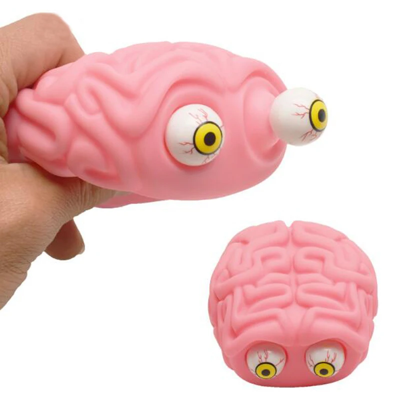 Flippy Brain Eye Popping Squeeze Fidget Toys, Cool Stuff, Prank Gadgets, Souligné Instituts, Sensory TDAH m.com tism Gags Toy