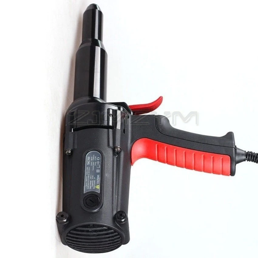 Pistola rebite elétrica até 6,4mm, ferramenta de rebitagem, rebitadora elétrica cega, 220v/600w, tac700