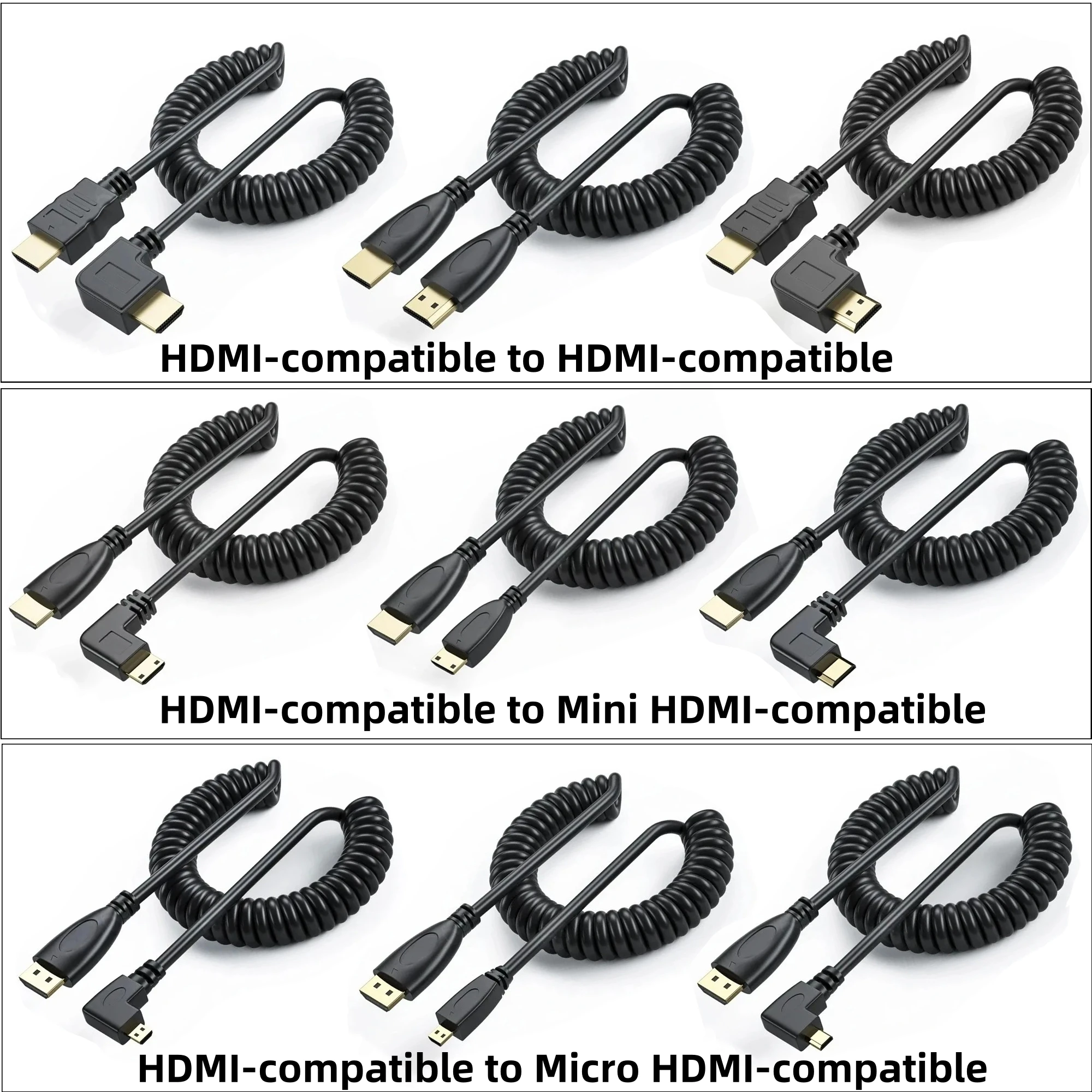 �y�Z�[�����z��/�E�A���O�� �~�j/�}�C�N�� HDMI �݊��P�[�u�� 1080P HDMI �݊� 1.4 �X�v�����O �J�[�� Nikon/Canon DSLR �r�f�I�J���� ���j�^�[�p ?