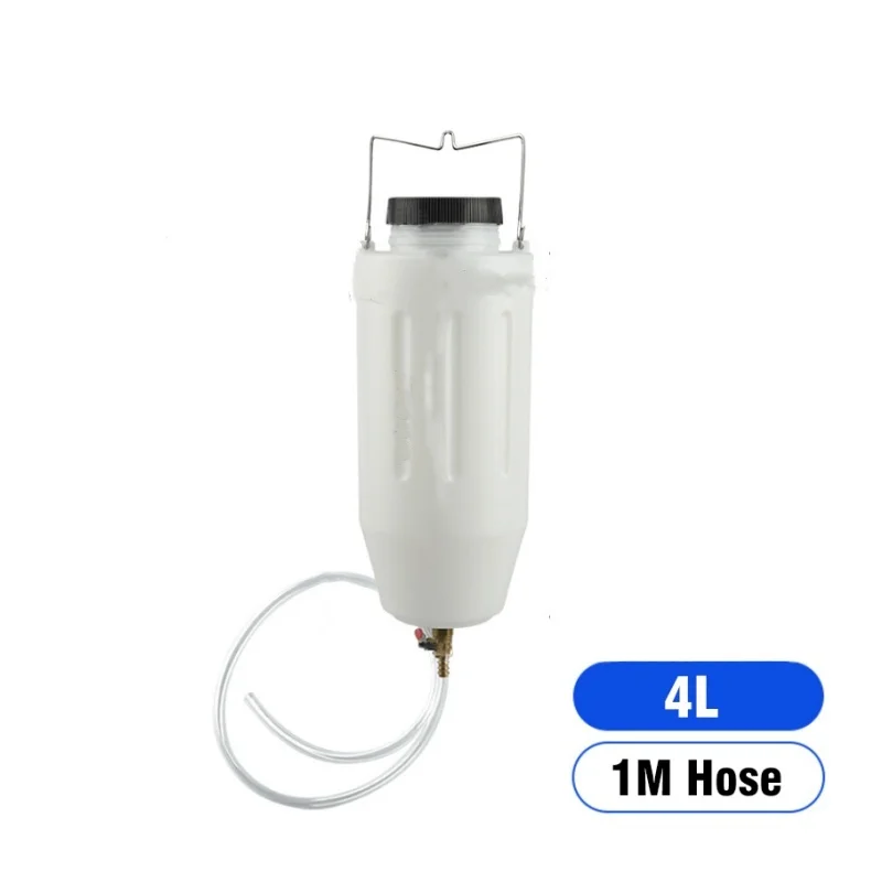 

4L Auxiliary Fuel Tank For Motorcycles PVC Carburetor Balancing Tool With Adjustable Flow Faucet And 1m Fuel Hose