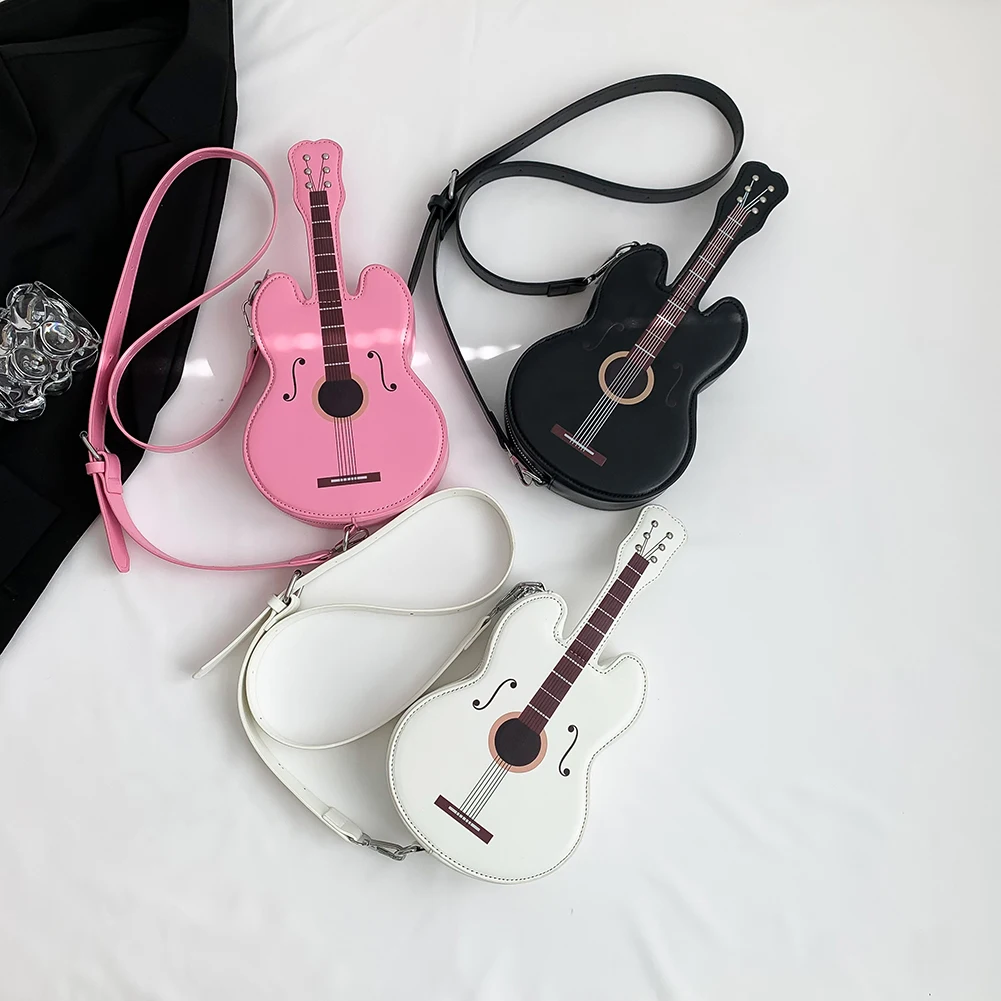 

Женская сумка через плечо в форме скрипки, универсальная сумка на плечо из искусственной кожи, стеганая сумка-хобо, сумка-слинг, школьный рюкзак для колледжа