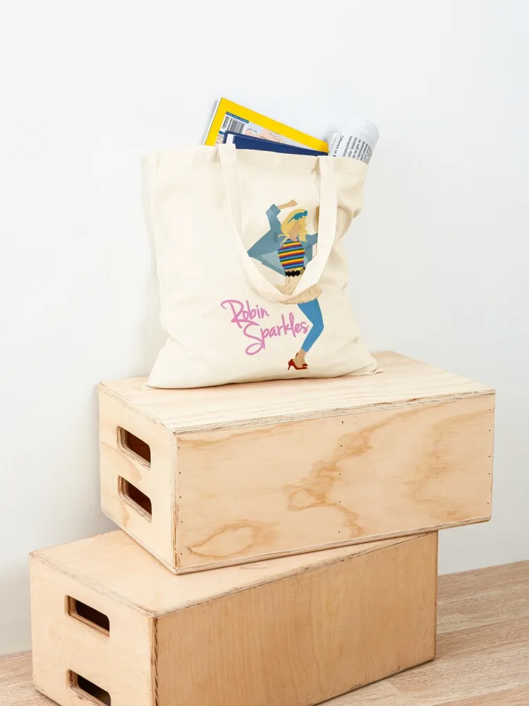 Robin Sparkles Tote Bag ecological bags canvas bags Women's shopper bag canvas tote bag