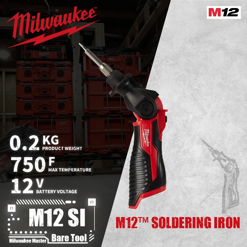 Milwaukee M12 SI/2488 M12™ Soldering Iron 12V Lithium Power Tools