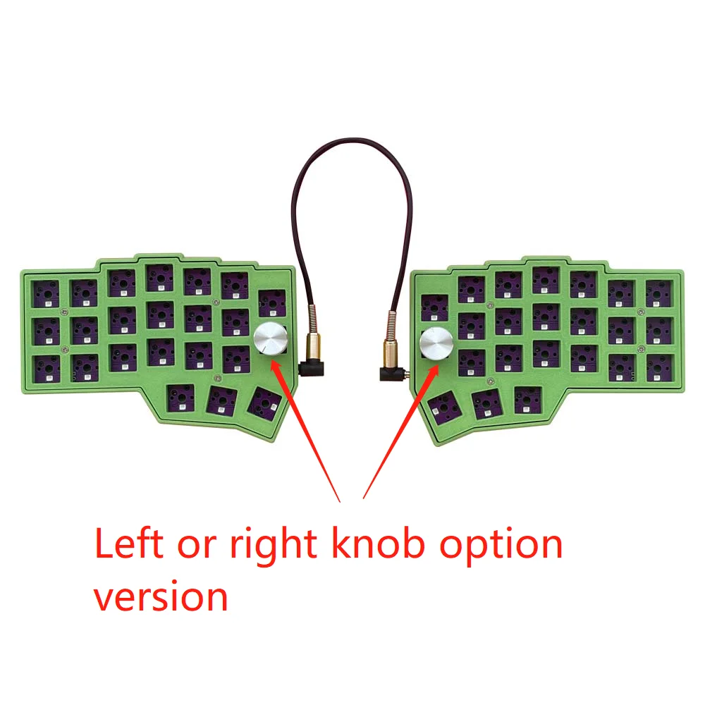 لوحة مفاتيح ميكانيكية Corne V4.1 Split Ergonomics قابلة للتبديل السريع MX سلكية من South RGB VIAL مقابض قابلة للتطوير بالكامل إصدار اختياري #2