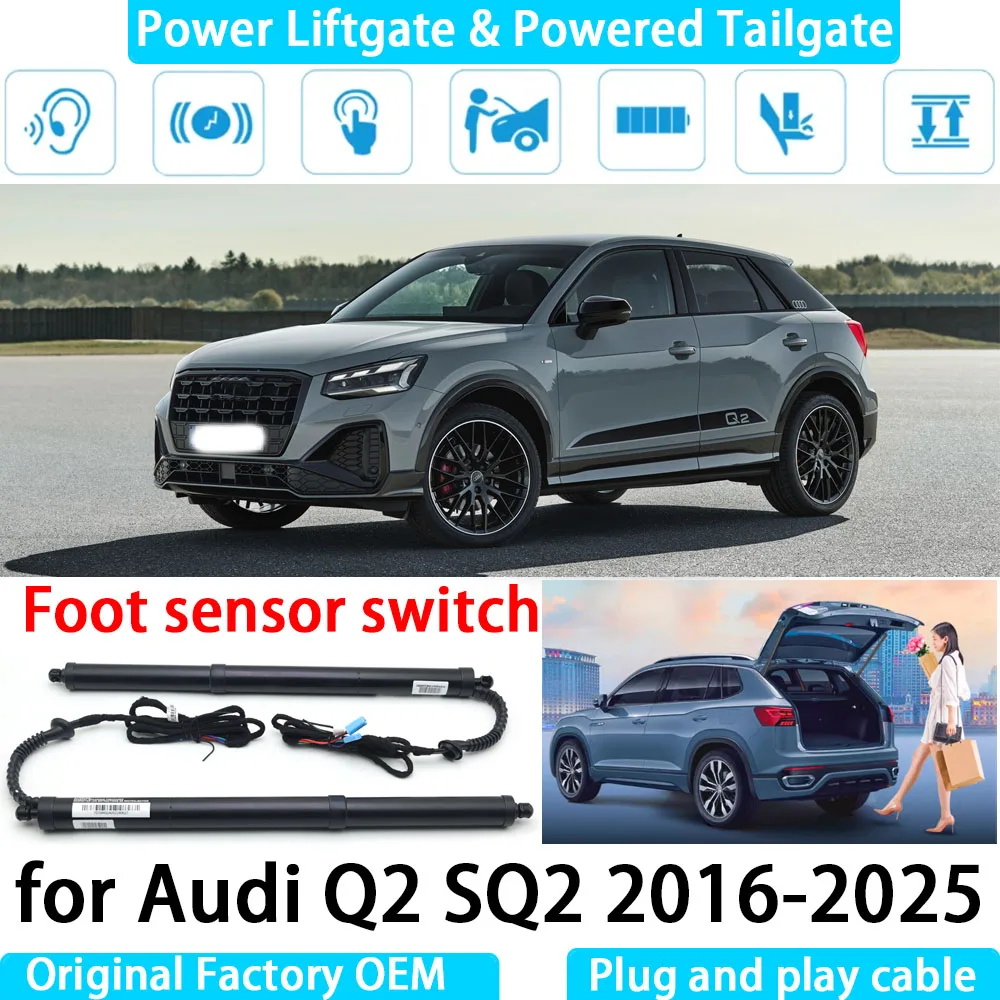 

for Audi Q2 SQ2 2016-2025 Automatic Electric Power Liftgate Powered Tailgate Strut Tail Gate Lift System