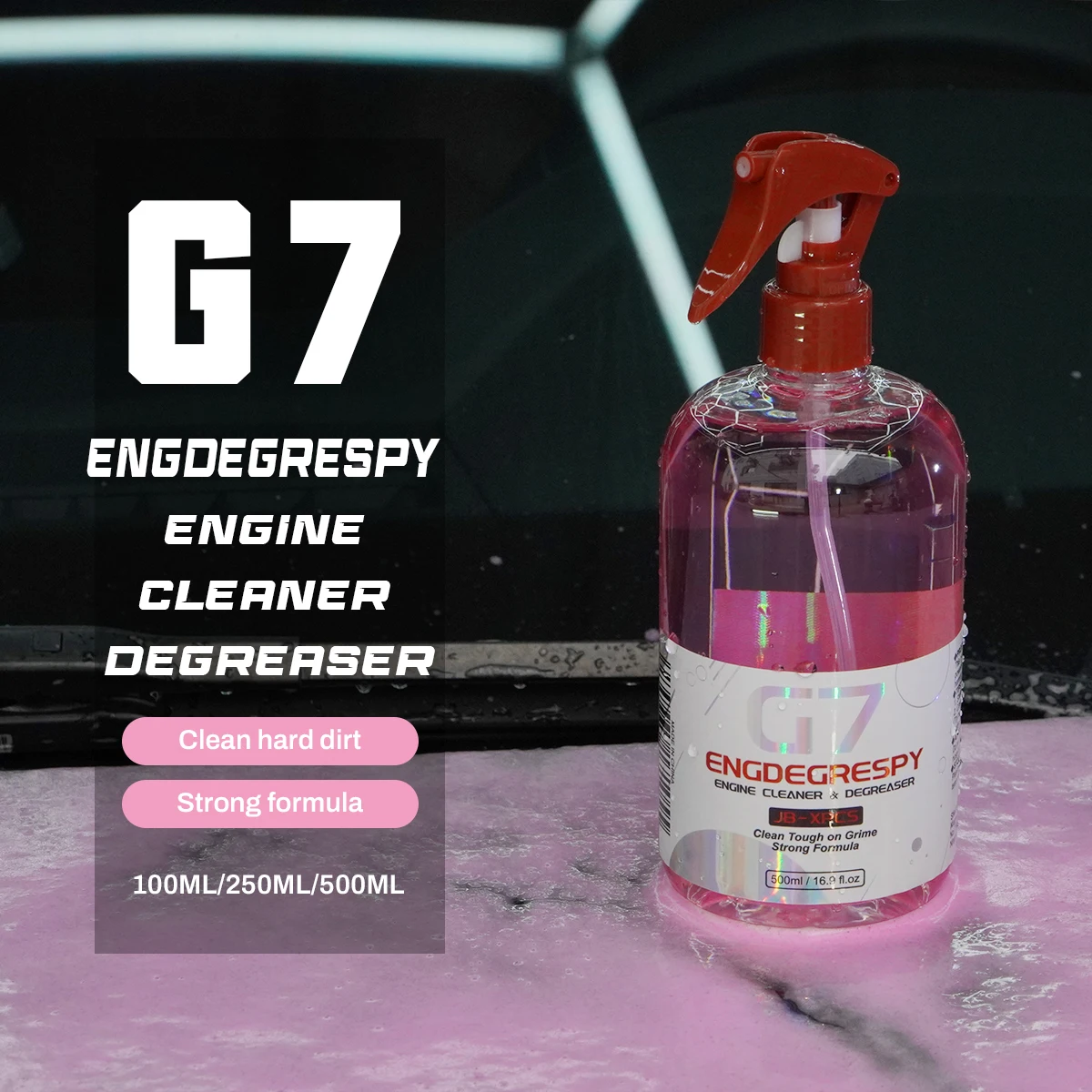 Car Engine Bay Cleaner Powerful Decontamination For Engine Warehouse Compartment Dissolves Oil And Dirt Remover Cleaning G7