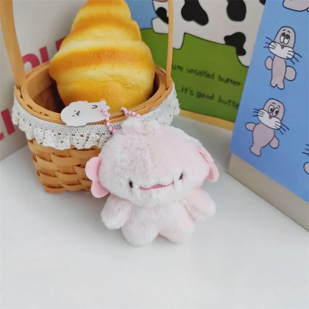 Cute Plush Marine Organisms Key Chain Ray Fish Crab Plush Doll Keychain Soft Toys Funny Fish Pendant Kids