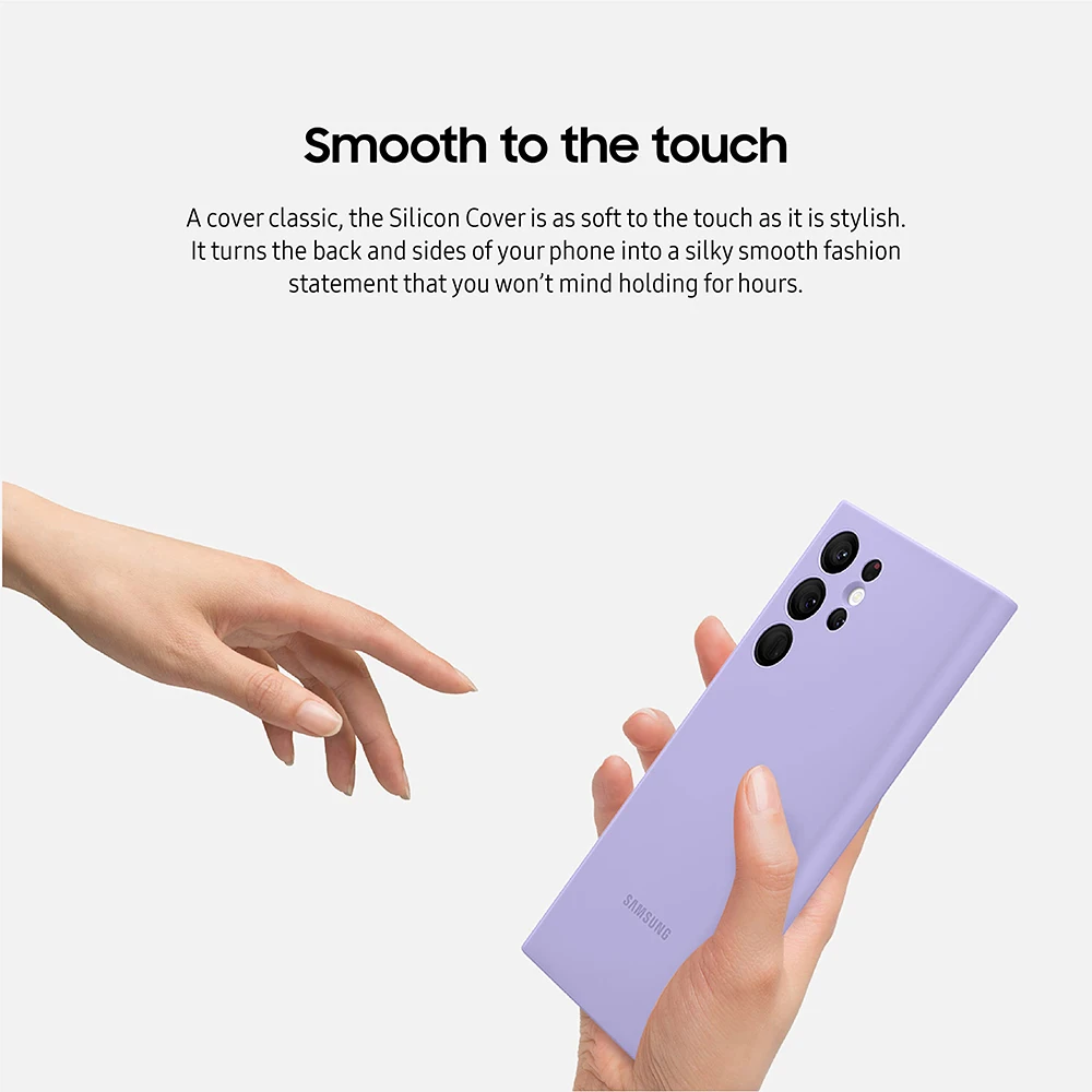 Original  Samsung Silicone Cover for Galaxy S22 Ultra S22Ultra Silicone Mobile Shockproof Phone Case EF-PS908