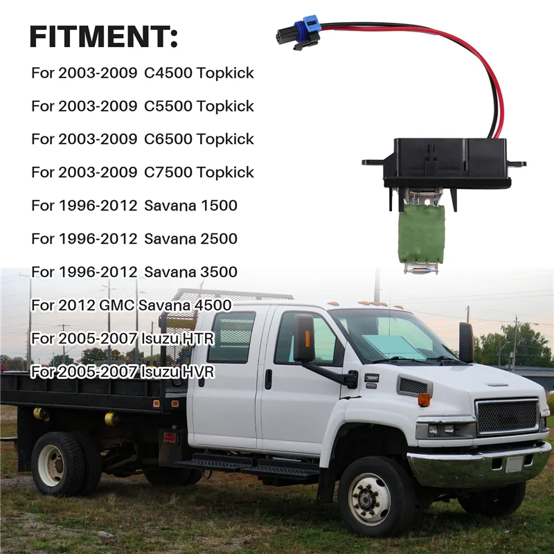 

Точный автомобильный вентилятор, резистор двигателя вентилятора для 89018770 22941007, сопротивление вентилятора