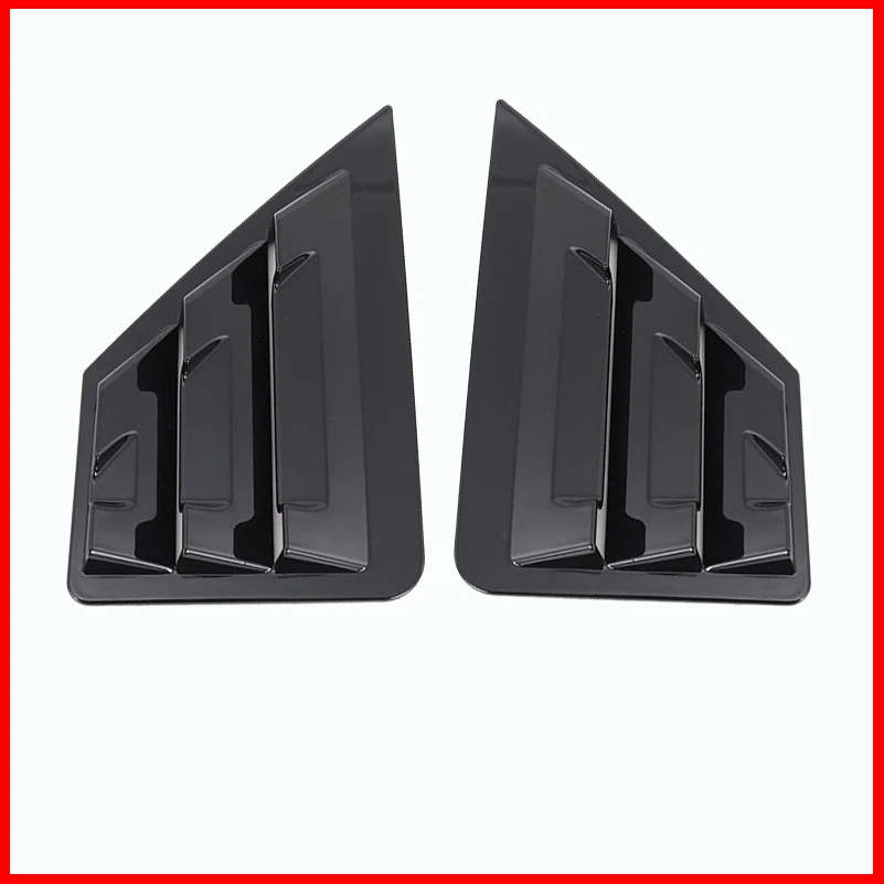 

For Toyota CH-R CHR 2016-2018 Rear Window Blind Shades Louver Frame Sill Molding Cover Sticker Trim Car-Styling Auto Accessories