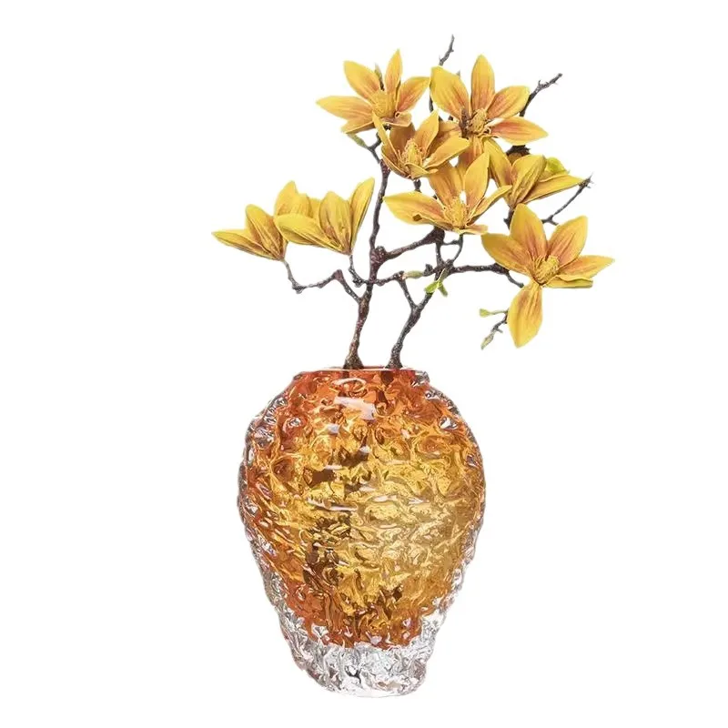 

DSA Modern Light Luxury Glazed Vase New Creative Dining Table Vase Ornament Living Room Advanced Decoration