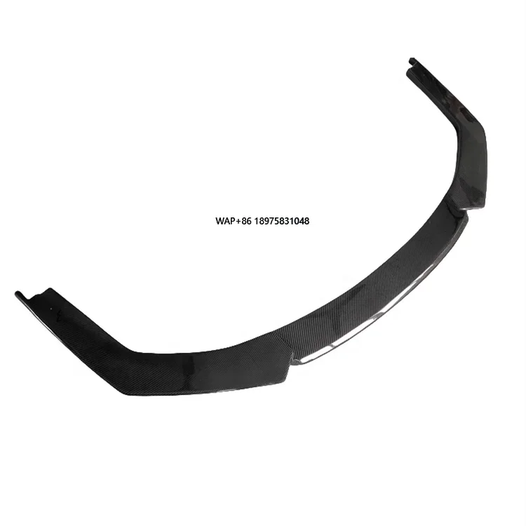 

High Quality V-Style Carbon Fiber Front Bumper Edge Lip New Condition Body Kit for LP610 580