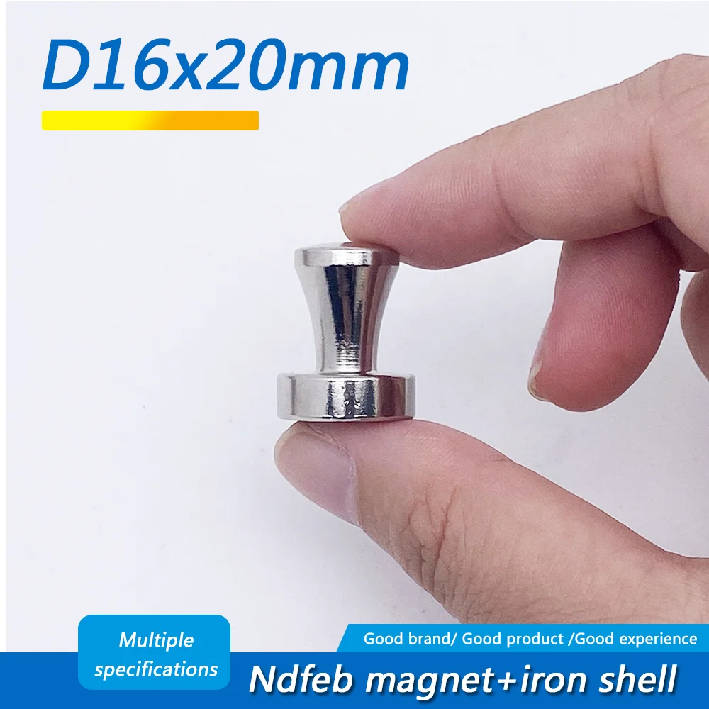 D16*20 mm Metal Magnetic Nails D20x25 Strong Magnetic Nails Refrigerator Pastes Calligraphy And Painting Magnet Thumbtack D25x30