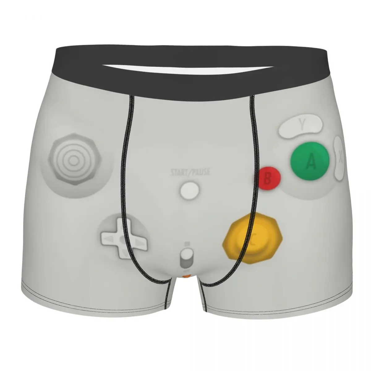 Custom Male Novelty Wireless Box Console Design Gamer Gaming Controller Underwear Electronic Pattern Boxer Soft Shorts Panties