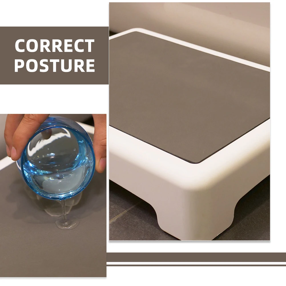

Anti Slip Foot Stool Bathtub Steps Seniors Desk Tub Camping Footrest Durable Leg Rest Adjustable Small Plastic