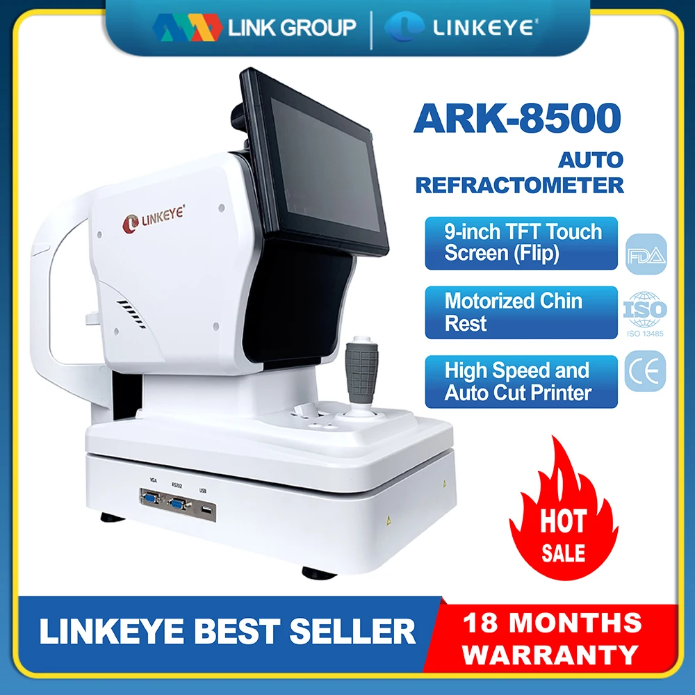 LINK Merk Optische Apparatuur Snelle Meting Stabiele Auto Refractometer Keratometer Optomety Autorefractor Lage Prijs ARK-8500