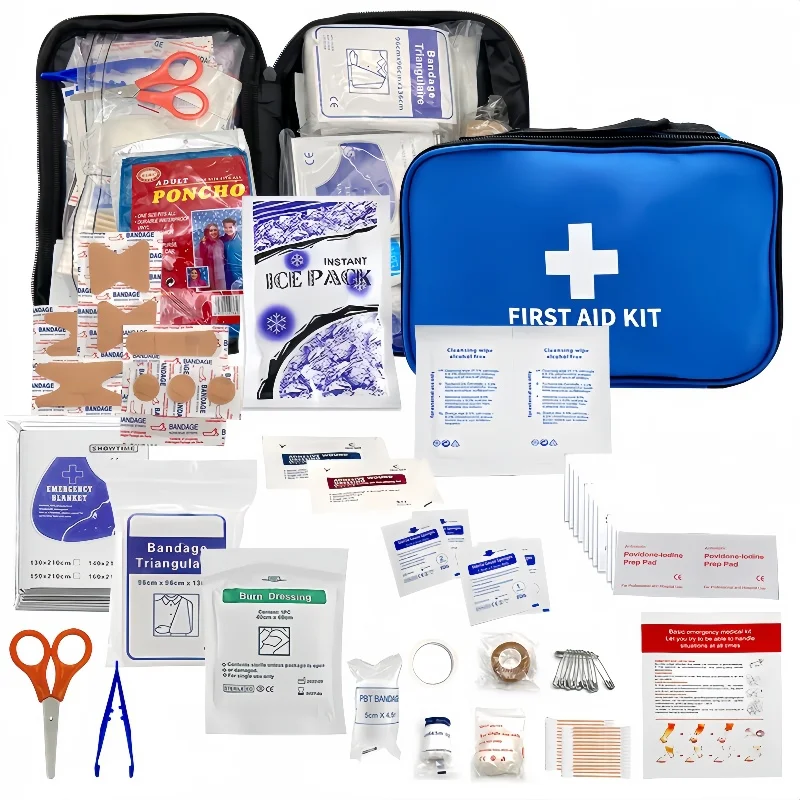 

Emergency First Aid Kit Compact Lightweight Waterproof Durable for Outdoor Camping Hiking Survival Home Car Travel & Daily Use