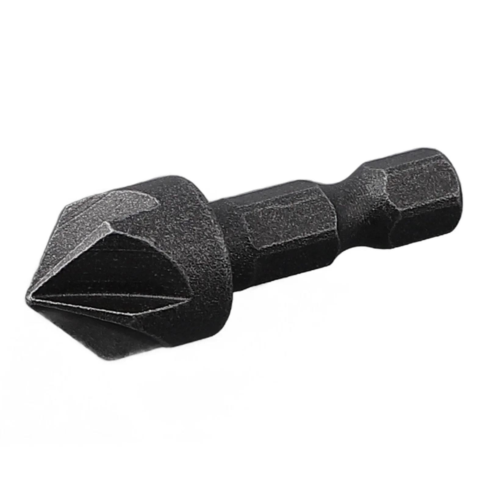 Chamfering Tool 5 Flute Chamfer Debur Countersink Drill Bit For Easily Sinking Holes Into Wood And Soft Metals