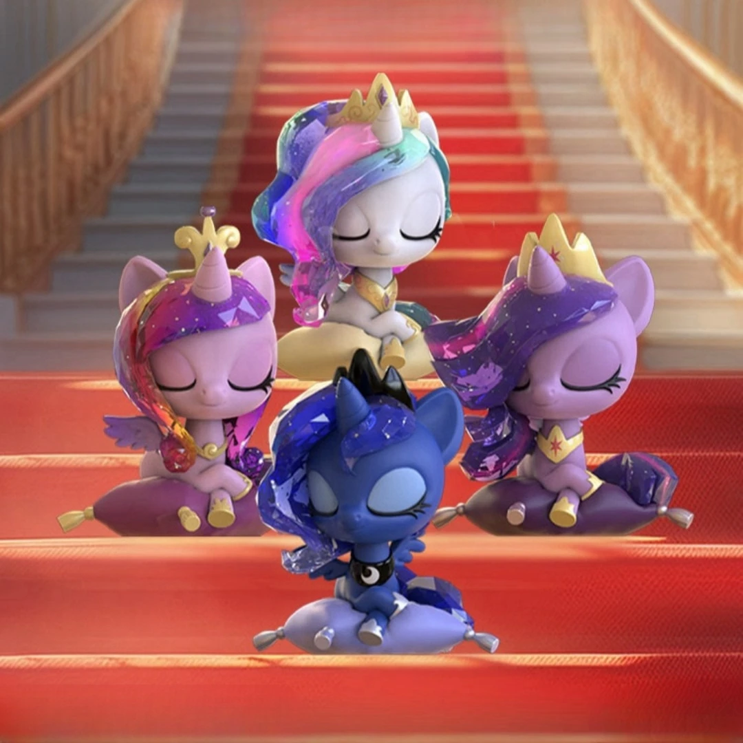 Mightyjaxx Pony Bao Li Aniversario Ming Caja Universo Princesa Luna Princesa Púrpura Yue Juguetes Regalos