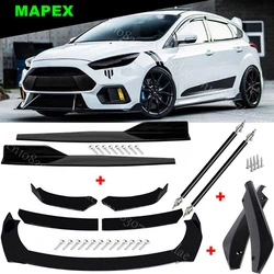 For Ford Fiesta SES Front Bumper Lip Chin Spoiler Body Kit Splitter Side Skirt