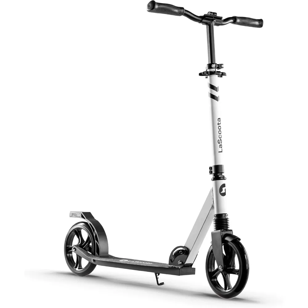 

Teens & Adults, Large 8" Sturdy Urethane Wheels. Adjustable Handlebar, Lightweight, Foldable, 220lbs Max Load Freight free