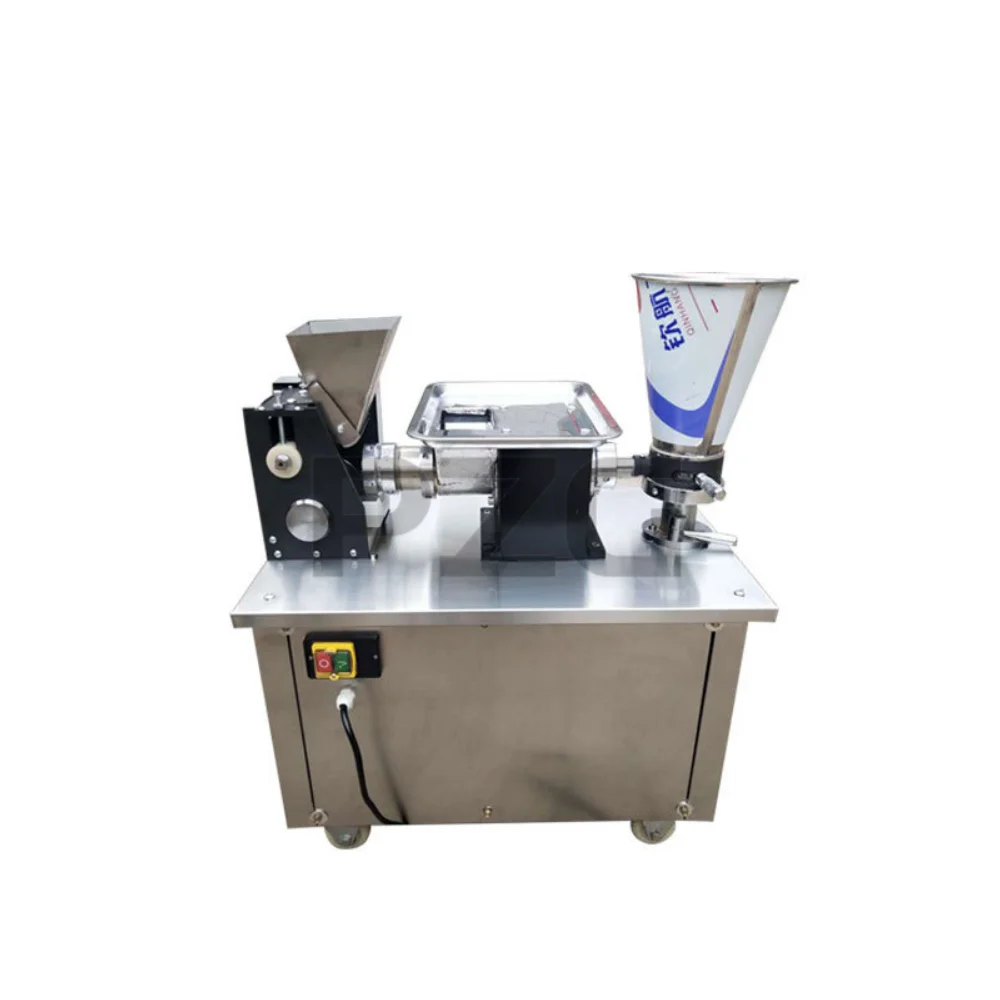 Commercial Empanadas Filling Maker Pierogi Pelmeni Meat Pie Machine Folding Ravioli Samosa Curry Puff Dumpling Making Machine