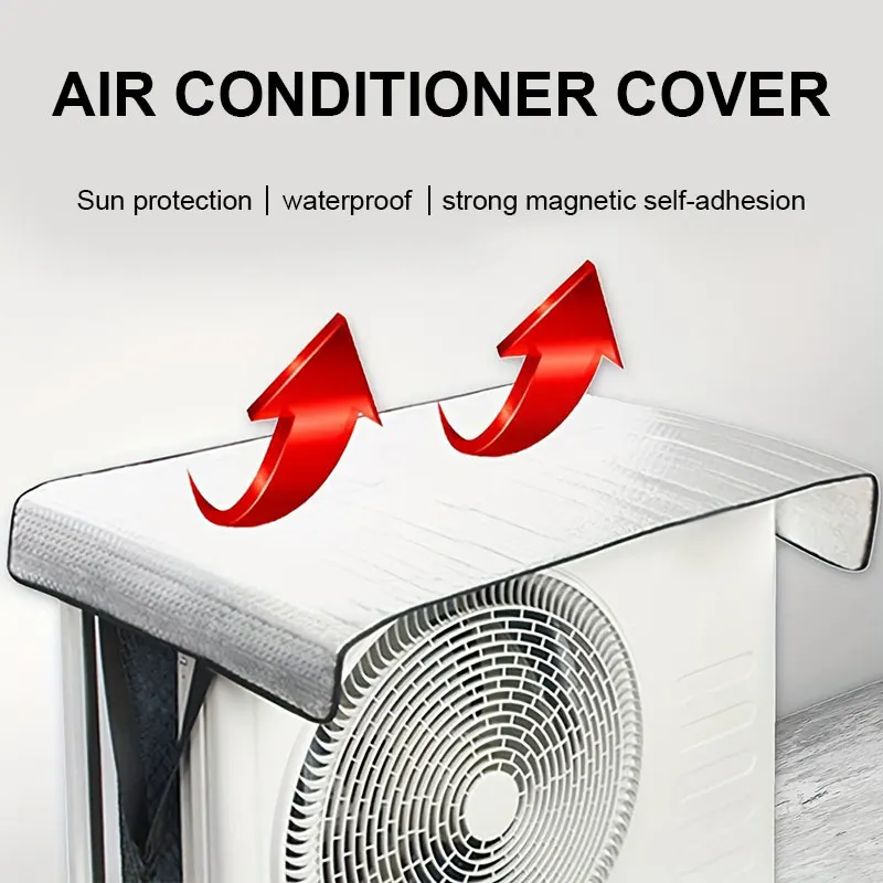 Housse de protection pour unité extérieure de climatiseur, imperméable, anti-soleil, anti-poussière, pour équipement extérieur