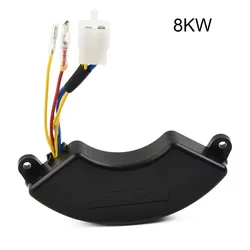 Generator Parts Regulator Light Equipment AVR Automatic Black For Diesel Generator Half Moon Voltage Regulator 5.5KW