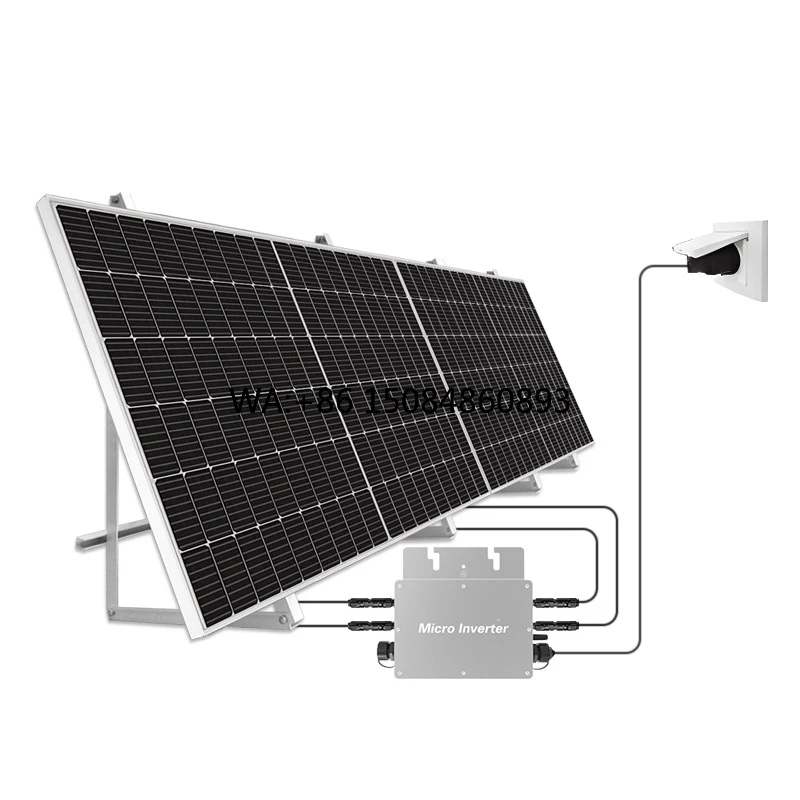 Solar balcony power generation600W Germany Small On Grid Balcony Solar Energy System 600 Watt Balcony Solar Panel