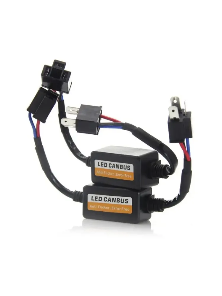 1PC LED Scheinwerfer Canbus H1 H4 H7 9005/9006/9012 Anti Flimmern Decoder Canceller Can-bus decoder Fehler Kostenloser Auto Zubehör