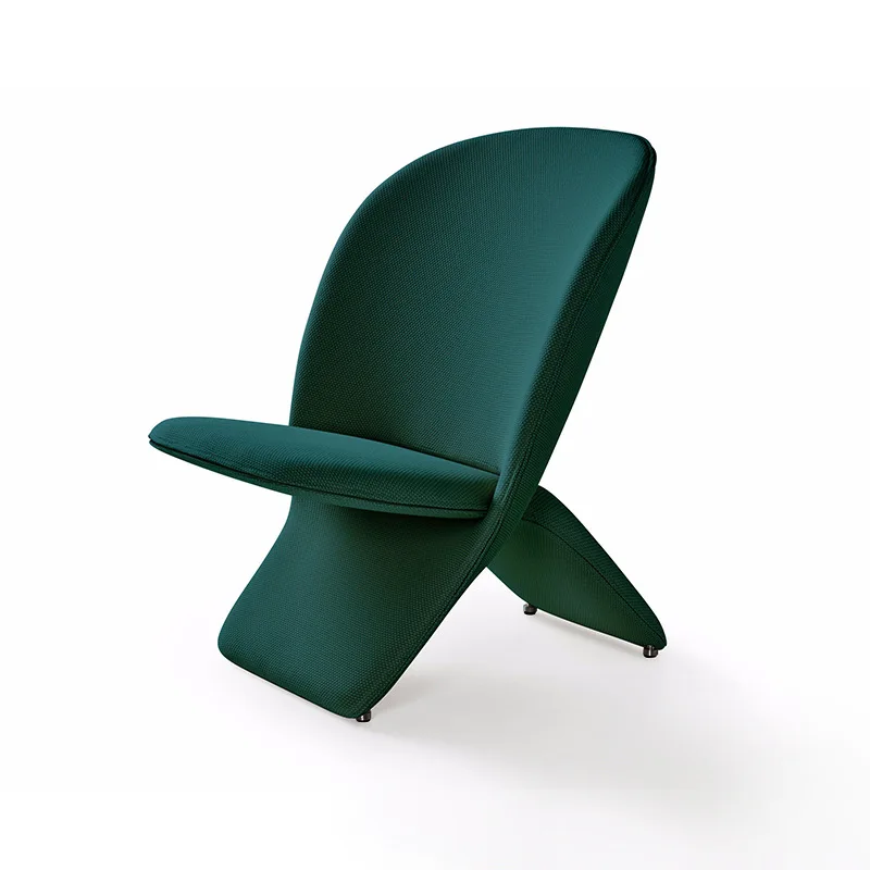 

Single sofa Internet celebrity light luxury minimalist single chair, small apartment balcony lazy leisure chair