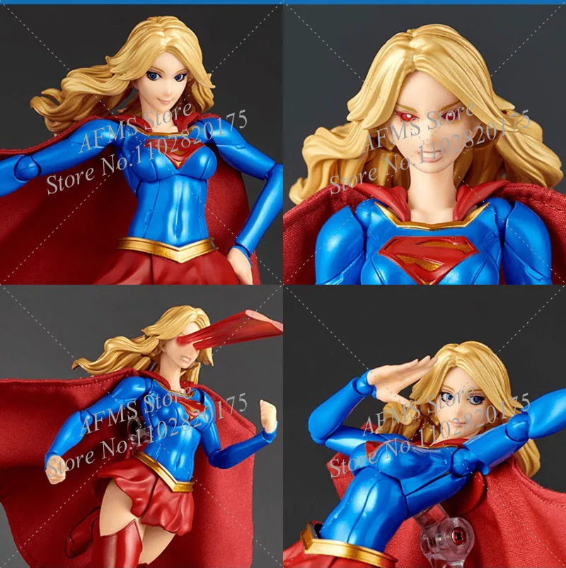 IN STOCK 1/12 Scale Collectible Figure Cute Anime Beauty Superman City Hero Full Set 6Inch Action Figure Women Soldier Model