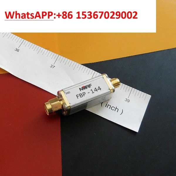 

144MHz 2m Band Bandpass Filter, Ultra Small Size, SMA Interface