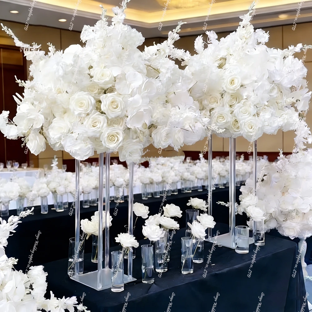 

4-10 шт.) 40-100 см) Подставка для свадебной люстры без хрустальных бусин, центральное украшение, ваза для стола, свадебная настольная люстра для декора вечеринок