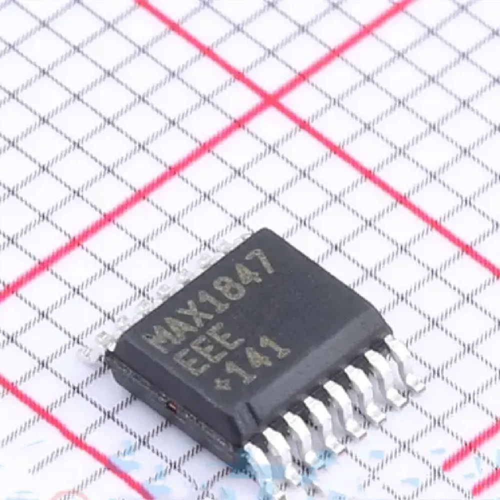(1pcs) MAX1847EEE+T MAX1847EEE MAX1847 SSOP-16 High-Efficiency, Current-Mode, Inverting PWM Controller