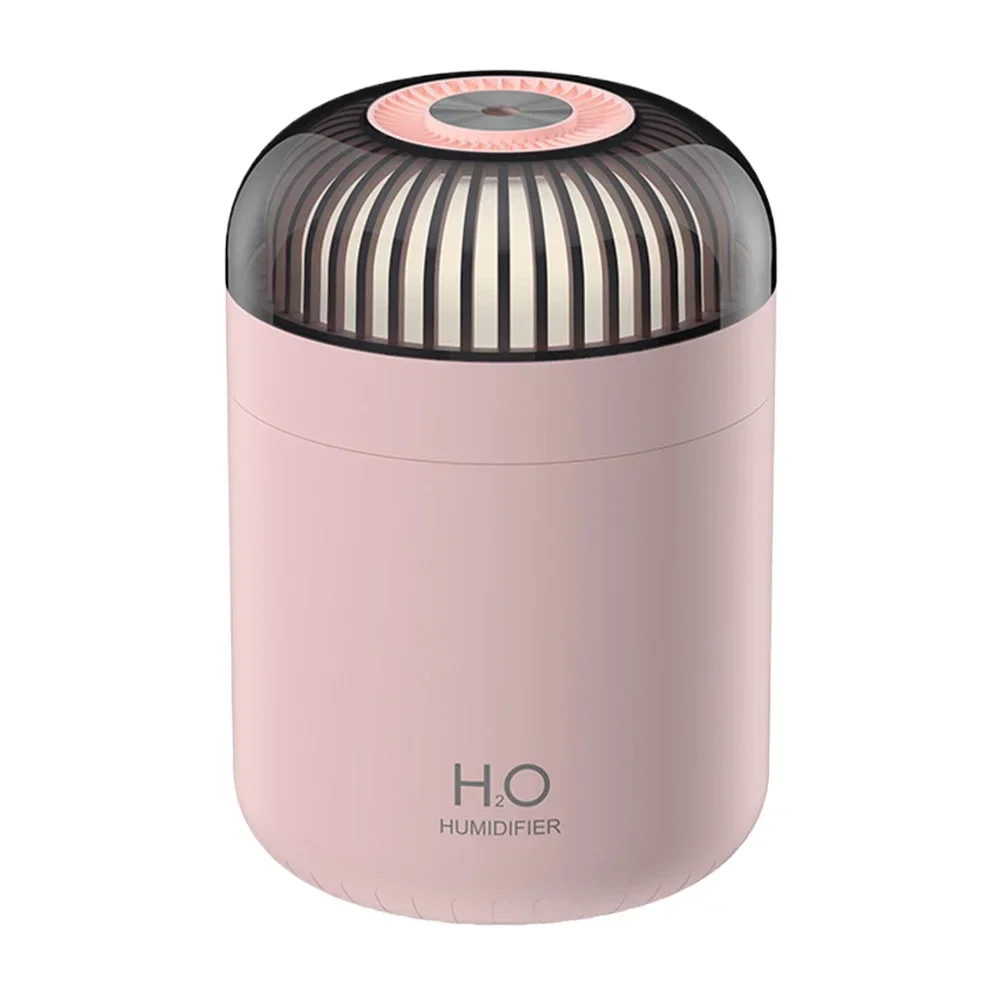 500ml USB Personal Desktop Humidifier with 7 Colors Night Light Portable Mini Humidifier with Timer Small Humidifier for Bedroom