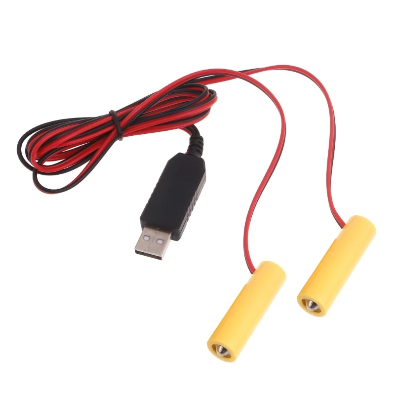 

2in1 1.5V AA Battery AA Battery Eliminators Cable Replace 1Pcs 1.5V AA Drop shipping