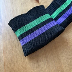 Stretch ribbed neckline, threaded hem at cuffs, garment accessories, fabric, knit, elongated cinch