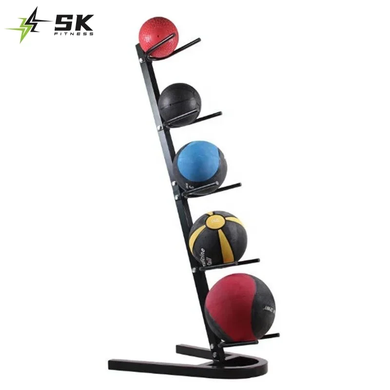 Newly Upgraded Multifunctional Storage Rack 2025 Fitness Slam Ball/Squash/Medicine Ball Rack